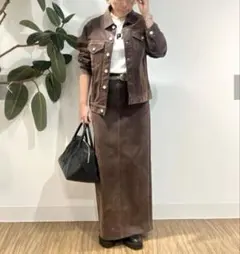 ジャケット・アウター eaphi classic wave jacket Eaphi】CLASSIC WAVE JACKET ―FAUX SUEDE - メルカリ