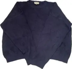 【USA製・90s・無地】Eddie Bauer コットンニット