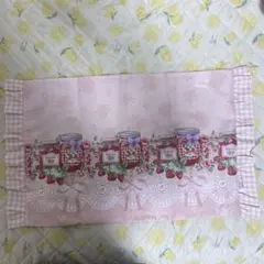 青木美沙子さん 枕カバー いちご