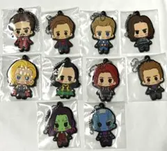 マーベル　クロスバディーズ　ラバーマスコット 全種類　コンプリートセット