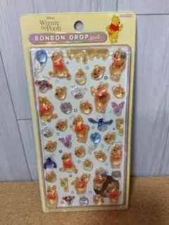 ボンボンドロップシール 【くまのプーさん】