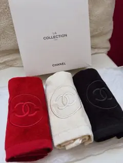 CHANEL LA COLLECTION ハンドタオル 3枚セットのサムネイル