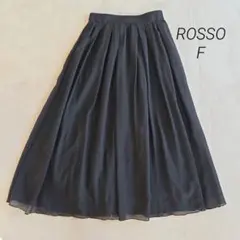 ROSSO URBAN RESEARCH ロングスカート F ブラック フレア