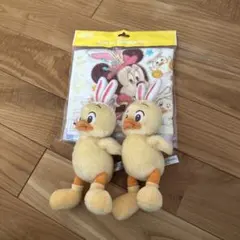 ディズニーシー EASTERタオル うさピヨぬいぐるみバッジ2
