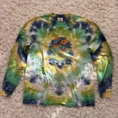 【超希少!!!】Dude Inn 花のタイダイ柄 長袖カットソー