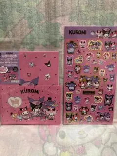 クロミ　マイメロディ　ピアノちゃん　レターセット　シール　セット　サンリオのサムネイル