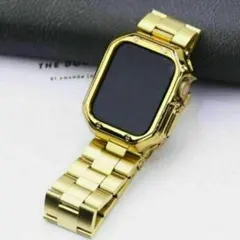 AppleWatch ステンレスベルト アップルウォッチ ピンクゴールド