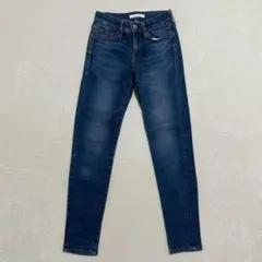 【小さいサイズXS】アズールバイマウジー◇ストレートデニムパンツ スキニー