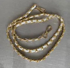 バック用ロングチェーン　ゴールド✖️ホワイト