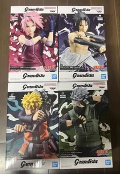 ナルト　サスケ　サクラ　カカシ　フィギュア