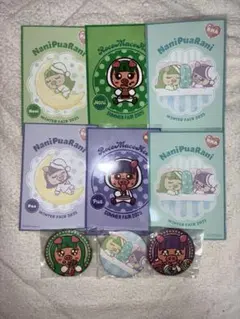 ろこまこあこ アニメイト 缶バッチ 特典ブロマイド