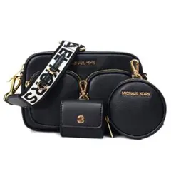 MICHAEL KORS ブラックショルダーバッグ