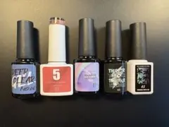 ネイル工房 5ミクロンマグネット レインボー フラッシュ 5本セット ジェル