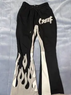 CREEF フレア スウェットパンツ S
