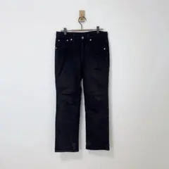 エドウィン　EDWIN ブラックデニム　ストレートパンツ　GES403 黒