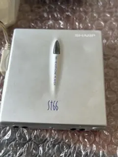 動作確認済】SHARP MD-ST70 シルバー 充電器付 - メルカリ