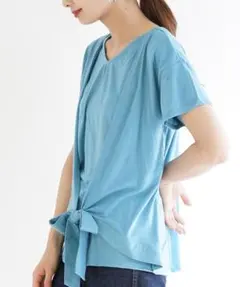 新品 Wordtrobe 天竺 プルオーバー　半袖 tシャツのサムネイル