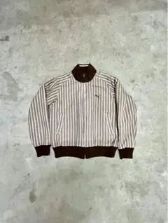 中綿 PUMAリバーシブルジャケット キルティング ストライプ ヴィンテージ