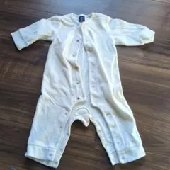babyGap クリーム色ロンパース 70cm