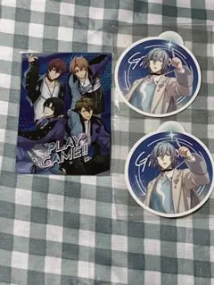 アイナナ シャフユニ ステッカー プレゲ 四葉環 龍之介 三月 一織 トウマ