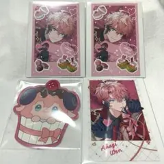 【にじさんじ】 赤城ウェン バレンタイン チェキ風カード ステッカー