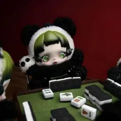 スカルパンダ レイジーパンダ lazy panda　ぬいぐるみ キーホルダー