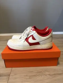 Nike Air Force 1 ホワイト/レッド　27.5センチ