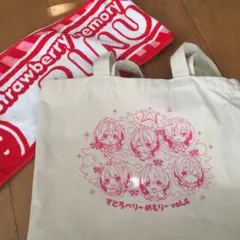 すとぷり すとめも6 トートバッグ　すとめも7莉犬タオル