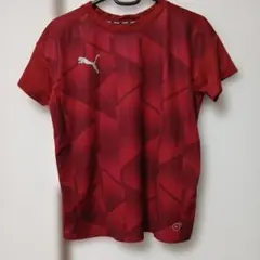 PUMA プーマ キッズ ドライTシャツ 150 レッド スポーツ 半袖