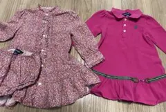 ラルフローレン 80cm 女の子 2着セット