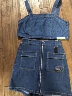 ビスチェ　ラブトキシックデニムスカート　160