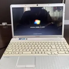 SONY VAIO ノートPC 本体 ホワイトジャンク品のサムネイル