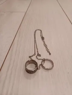 シルバーネックレス　リング　新品　未使用