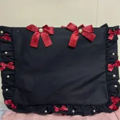 A3フリルデザイン痛バッグ用トートバッグ(Black Limited)