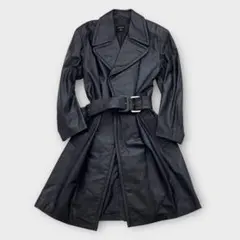 【希少】ジャンポールゴルチエ　レザートレンチコート　掠れダメージ加工　アーカイブ 2025年最新】JeanPaul GAULTIER メンズ トレンチコートの人気アイテム