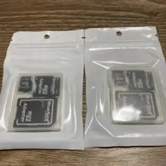 低容量MicroSDカード　128MB 2個