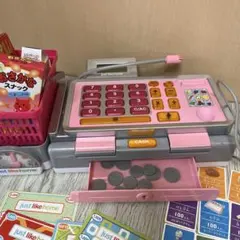 just like home レジスターおもちゃ ピンク