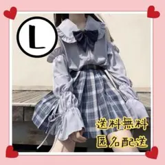 【新品】オフショルブラウス　地雷系　グレー　L Yシャツ　かわいい ロリータ