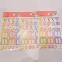 ハローキティ インデックスシール 3枚セット