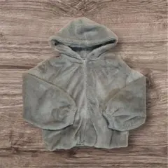 GRL ファーブルゾン グレーフェイク フーディジャケット ブルゾン fo930