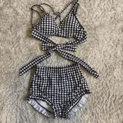 千鳥柄セパレート水着・ビキニ