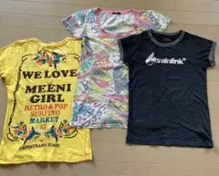 レディース　Tシャツ  3枚　ユニクロ　Eeni Meeni エニミニ