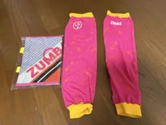 新品　ZUMBA ピンクシューズバック、レッグウォーマー2点セット