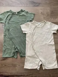 値下げ！ベビー ロンパース 2点セット 60〜70サイズ