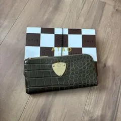 美品】ATAO ロトロ 二つ折り財布 マゼンタ ピンク 馬蹄金具 大容量