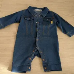 CROISSANCE BEBE デニムロンパース 70