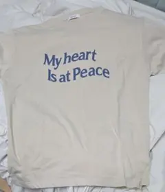 ロゴプリント 半袖 Tシャツ ベージュのサムネイル