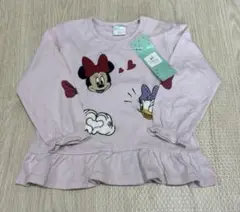 アカチャンホンポ　ディズニー　ミニー　デイジー　長袖　カットソー　ピンク