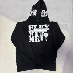 flexwitme パーカー 紫 yoko swag Flexwitme パーカー 紫 Mサイズ 限定 swag yoko - メルカリ