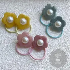 2個セット　ヘアアクセサリー　ヘアゴム　キッズ　おまとめ割あり